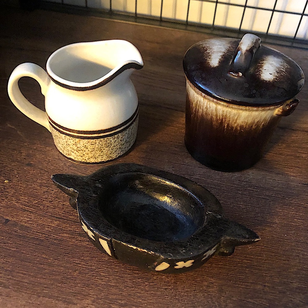 Set of three home accents